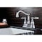 Anzzi Edge Centerset 2-Handle Mid-Arc Bathroom Faucet in Polished Chrome L-AZ033 - alternate 3